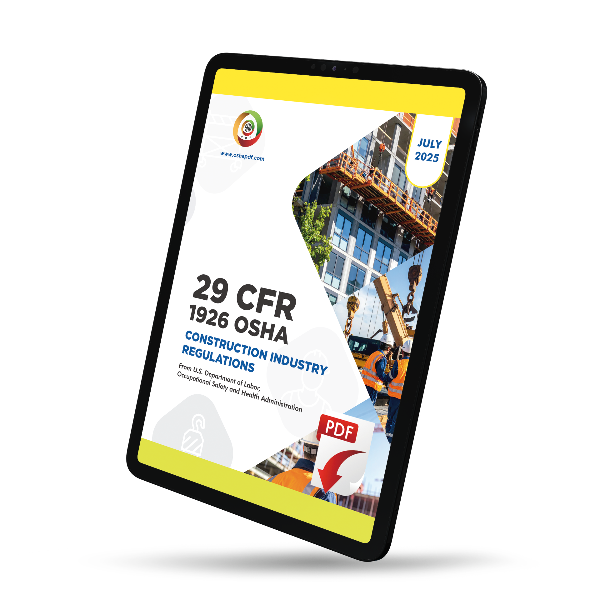 OSHA 1926 Construction Industry July 2025 Book