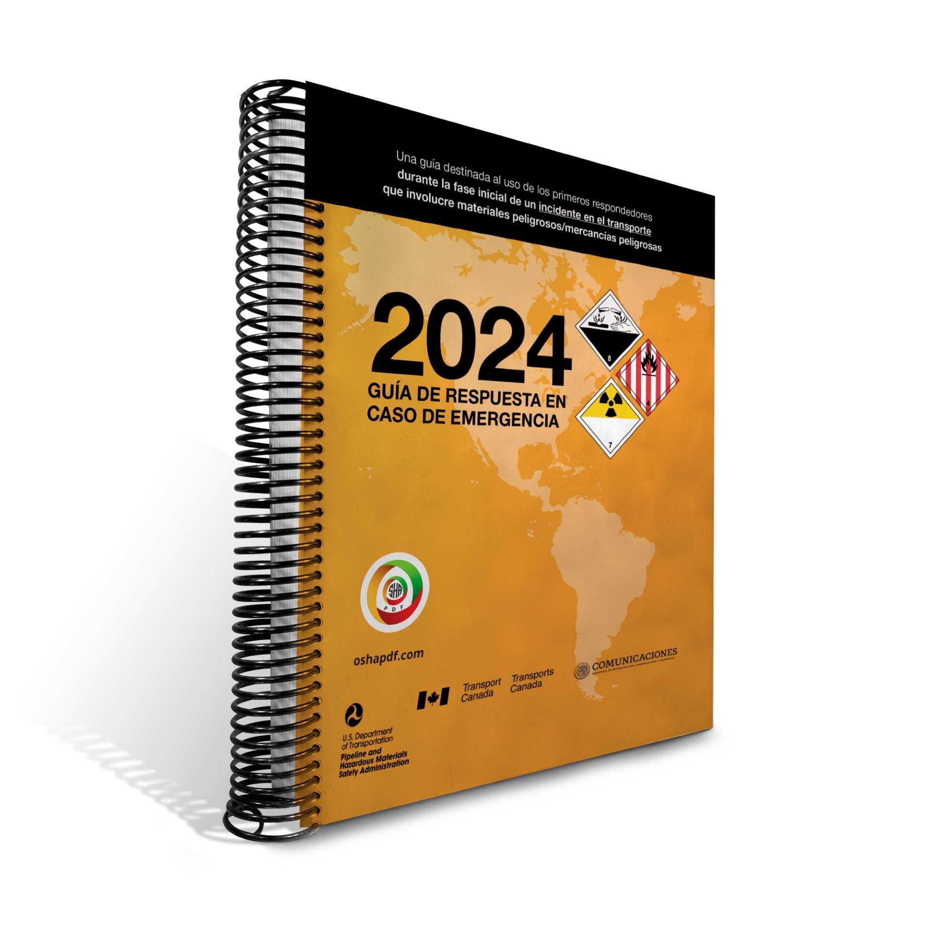 Spanish 2024 Emergency Response Guide (ERG)