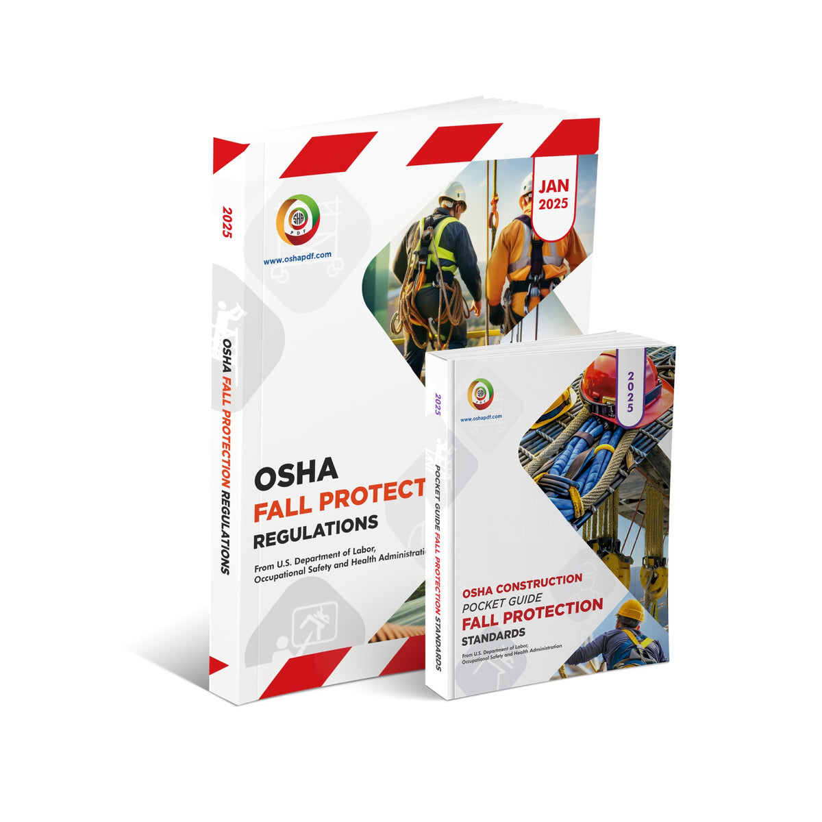 Fall Protection Regulation Fall Protection Regulations 2025 Book and Pocket Guide Combo