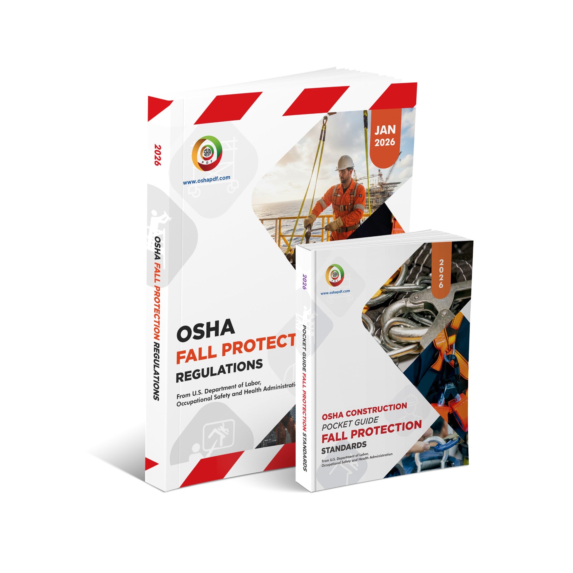 Fall Protection Regulation OSHA Fall Protection Regulations 2026 Book and Pocket Guide Combo