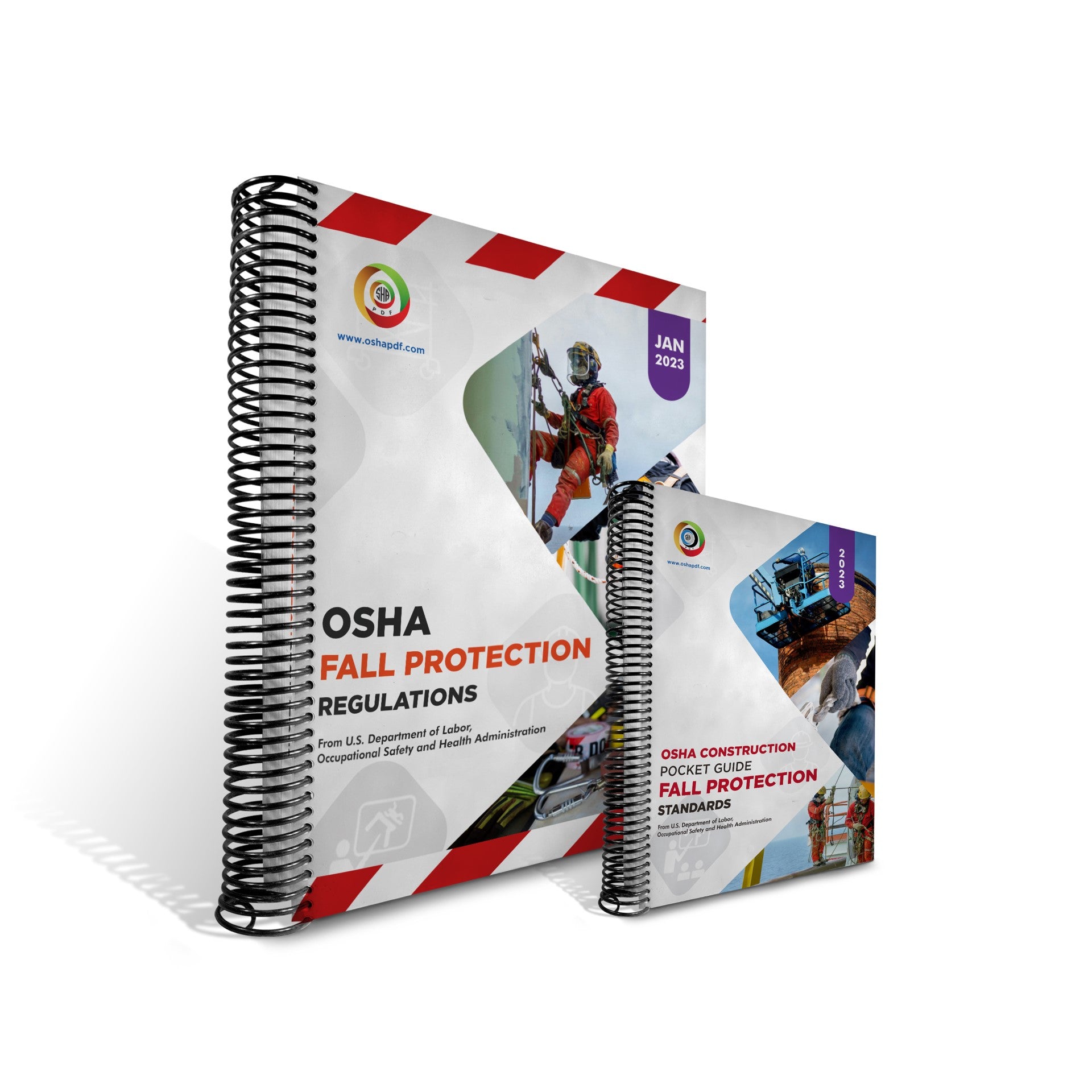 Fall Protection Regulations 2023 Book and Pocket Guide Combo