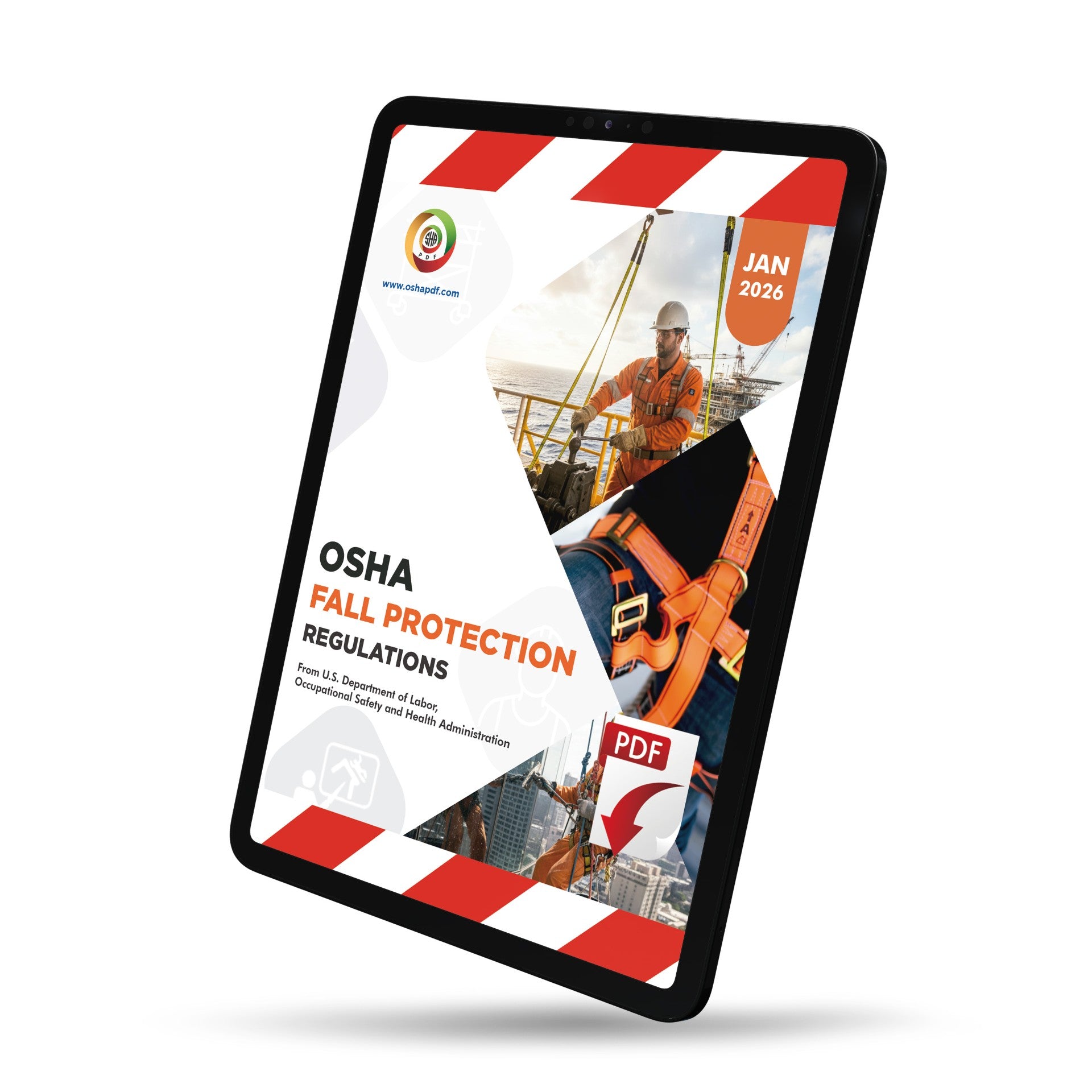 OSHA Fall Protection Regulations Book - January 2026