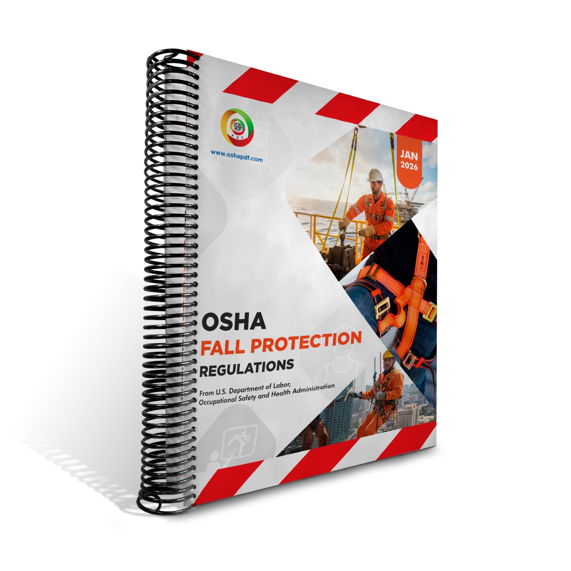 OSHA Fall Protection Regulations Book - January 2026