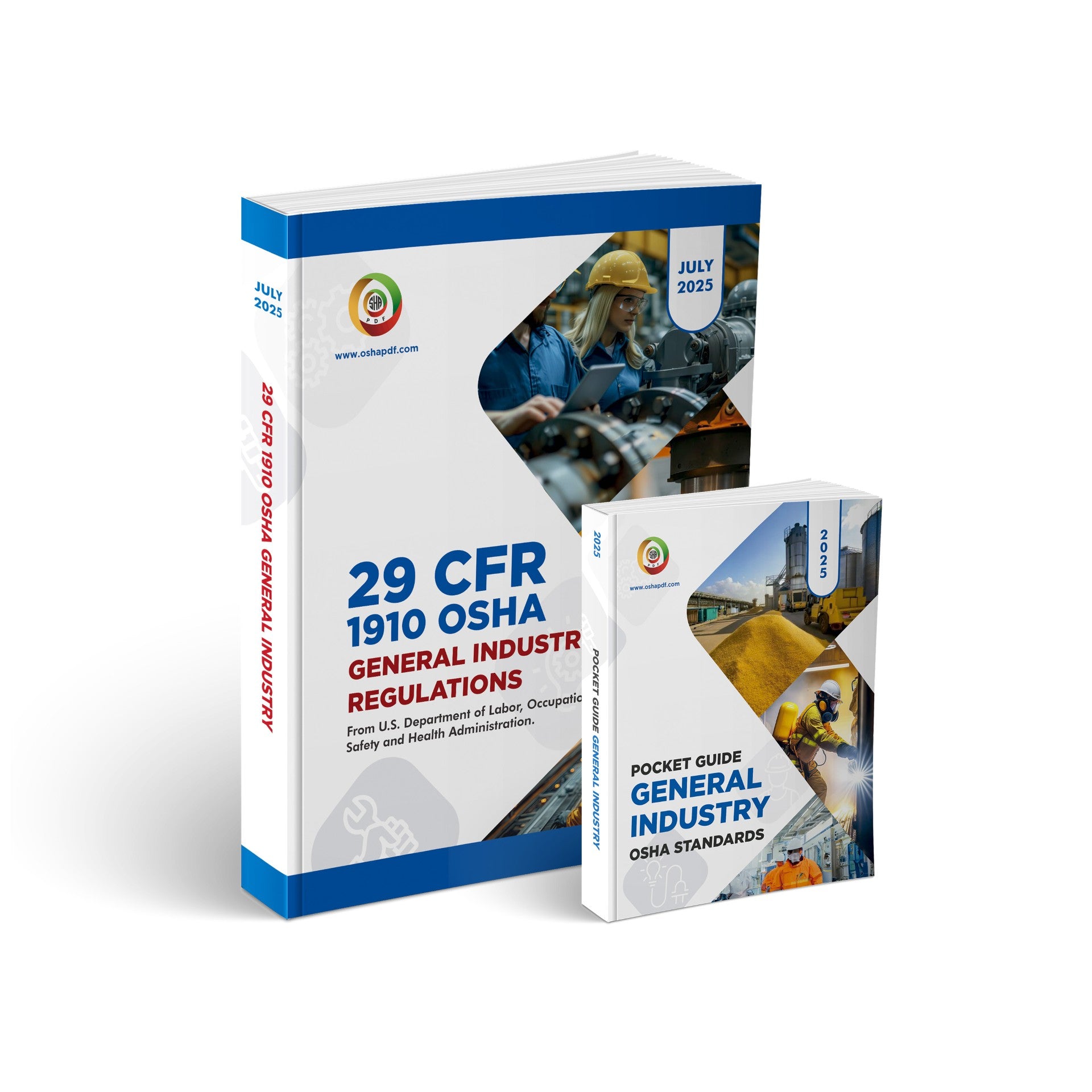 OSHA 1910 General Industry July 2025 Book Combos