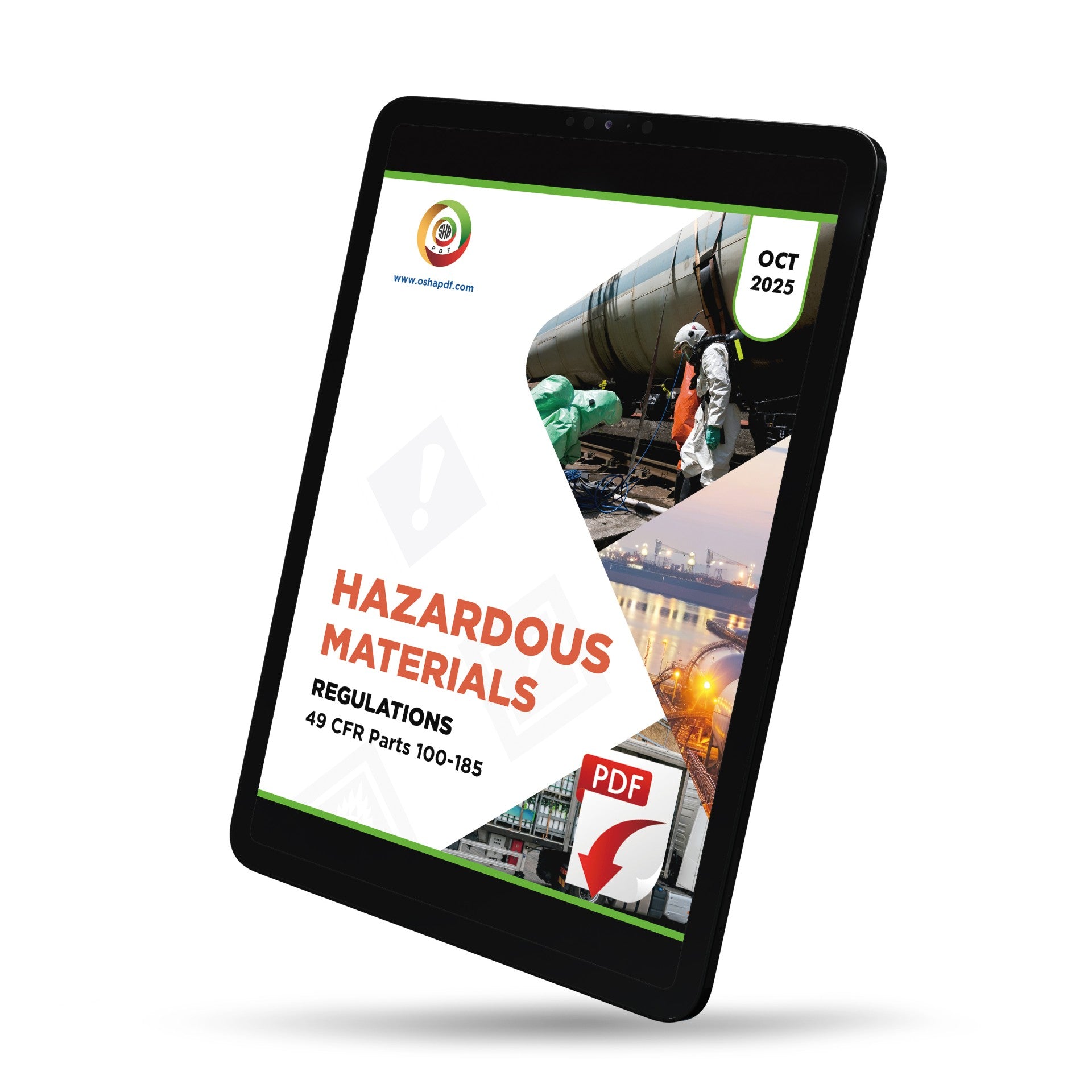 Hazmat 49CFR Parts 100-185 - October 2025