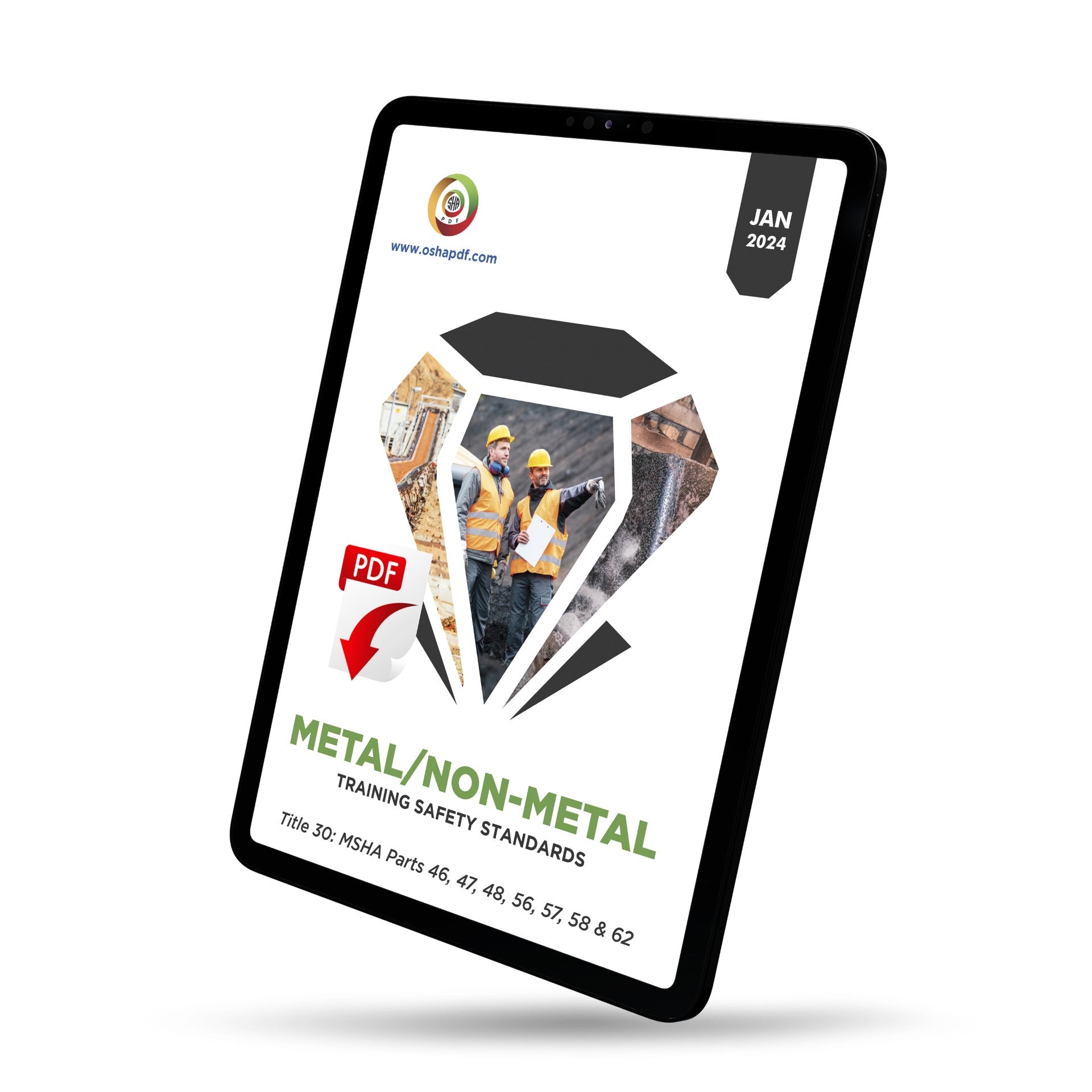 Metal/Nonmetal Training Safety Standards Pocket Guide - January 2024