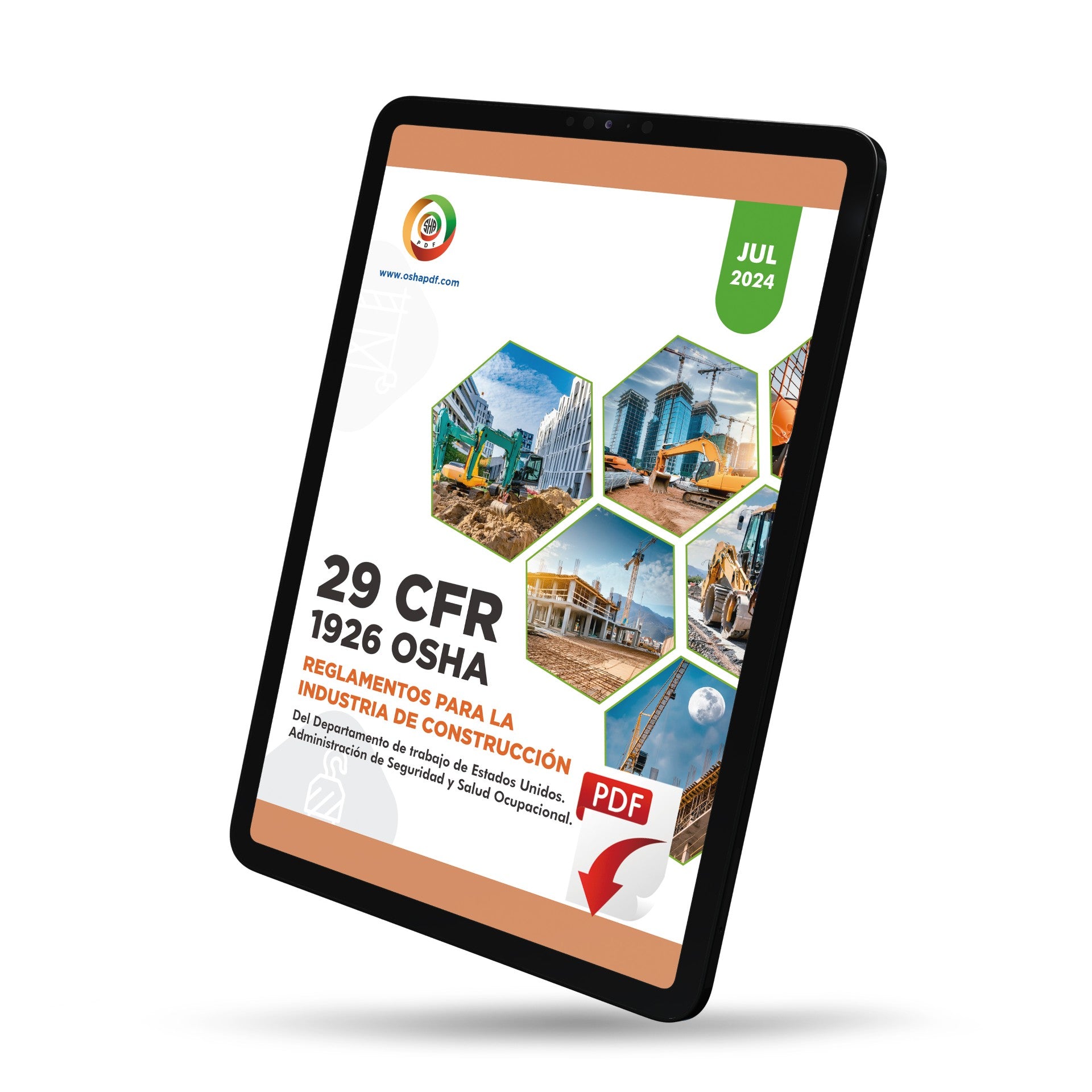 OSHA 29 CFR 1926 Construction Regulations pdf in Spanish