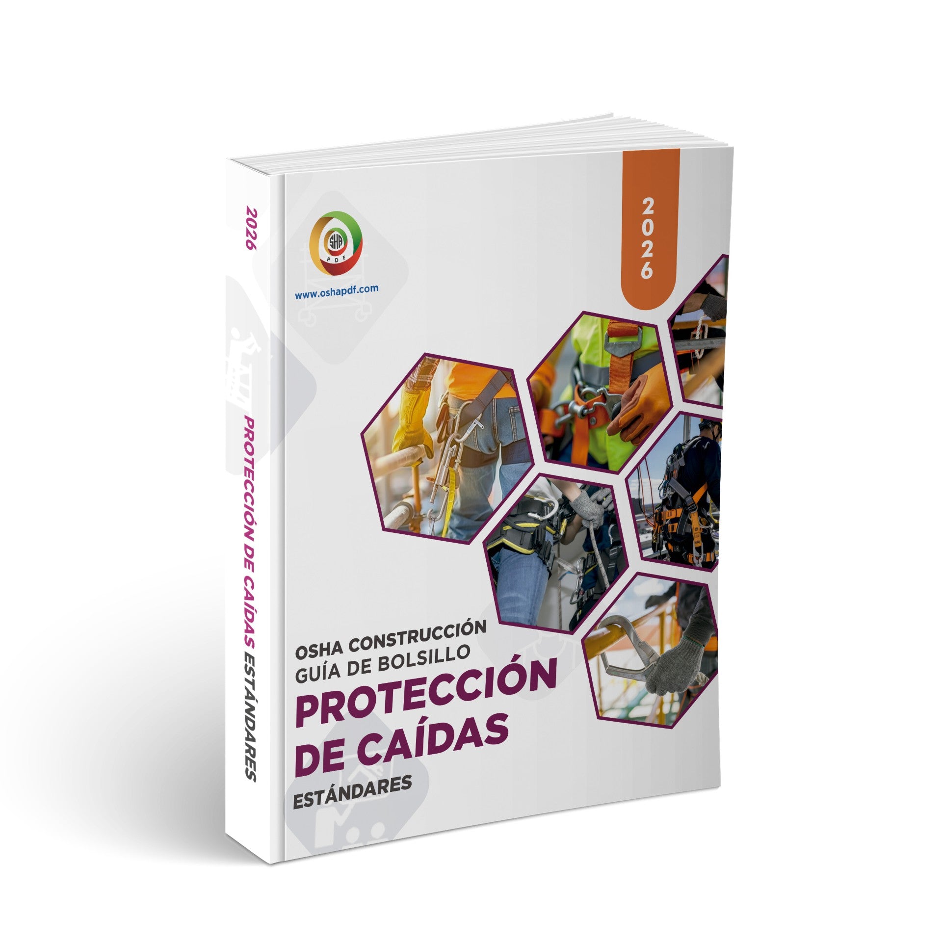 Spanish OSHA Fall Protection Pocket Guide - 2026 Edition