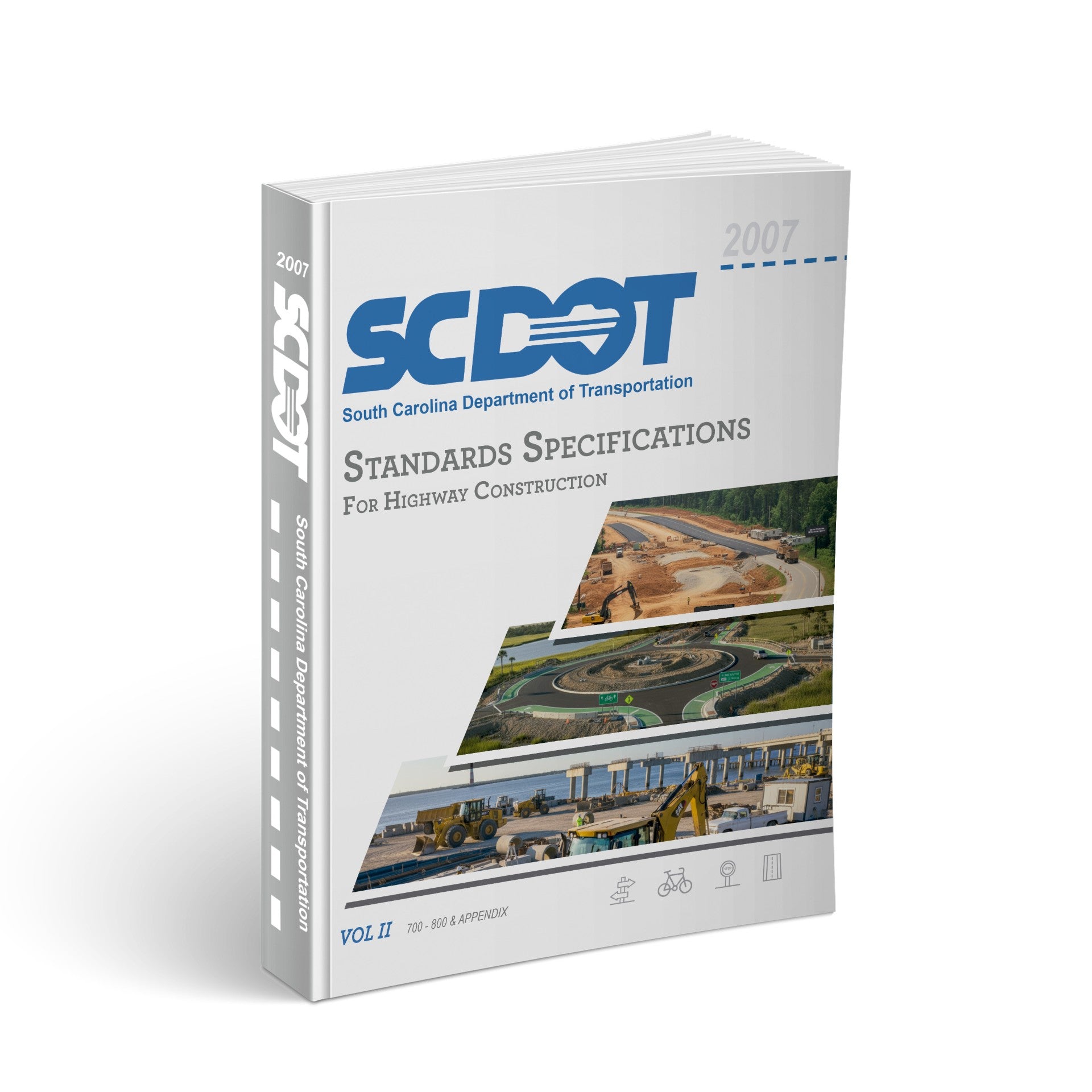 SCDOT Highway for Construction - 2007 Edition Volume 1 & 2