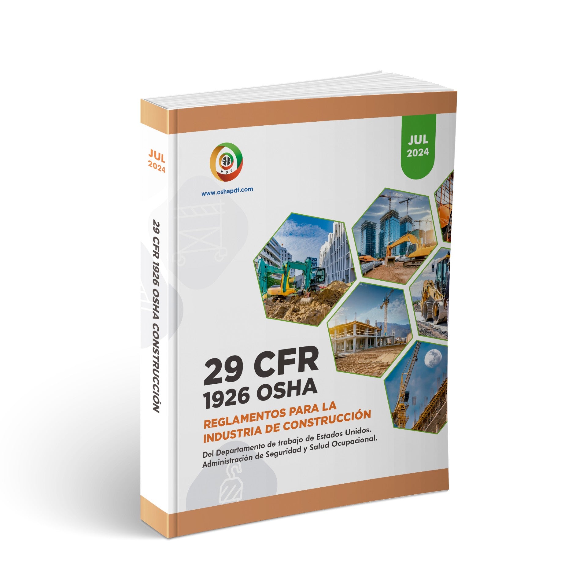 Spanish OSHA 29 CFR 1926 Construction Regulations July 2024