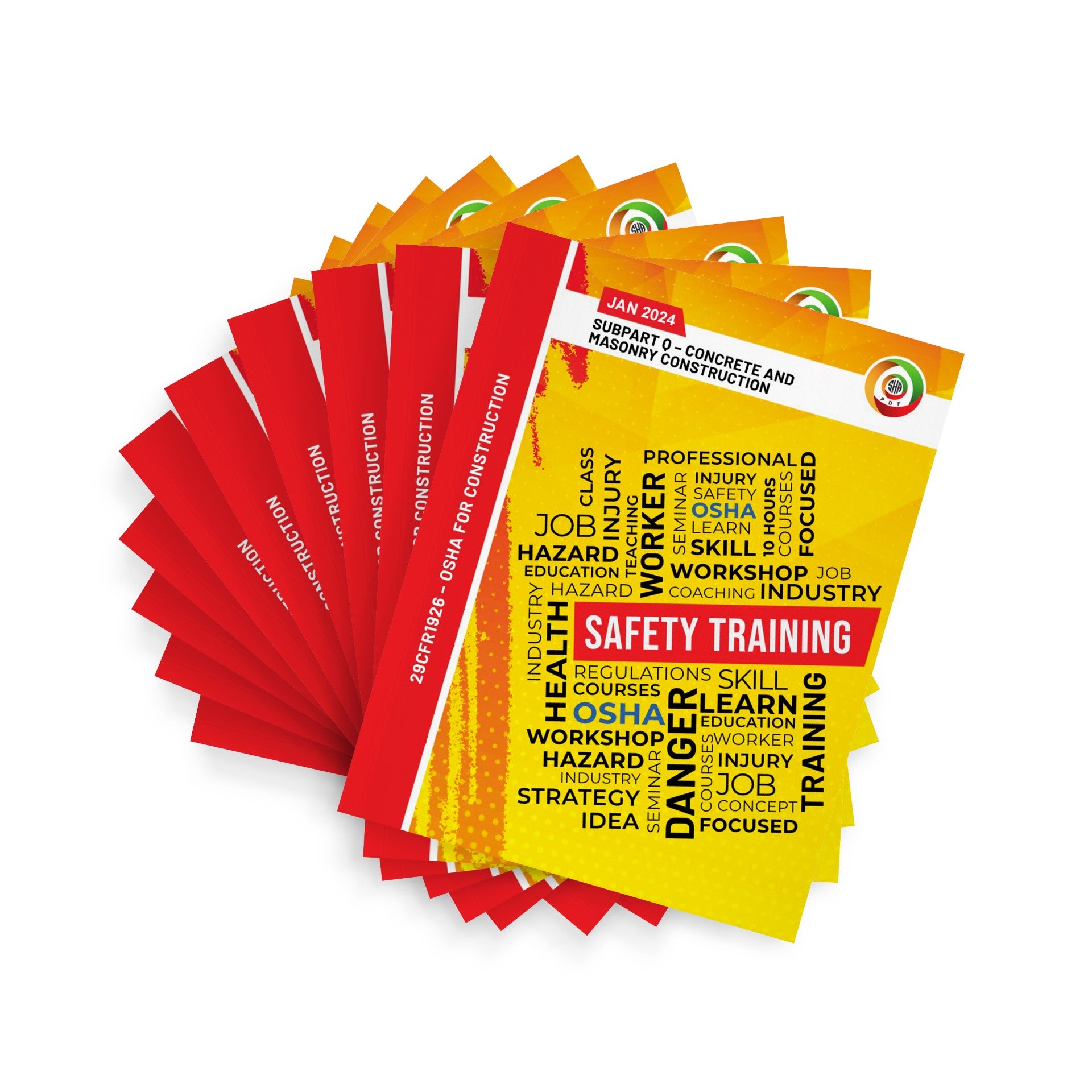 Subpart Q 2024 - Concrete and Masonry Construction (Pack of 10)