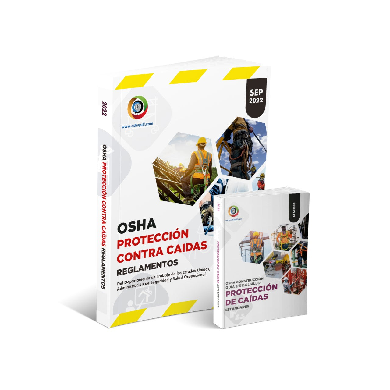 Spanish Fall Protection Regulations 2023 Book and Pocket Guide Combo