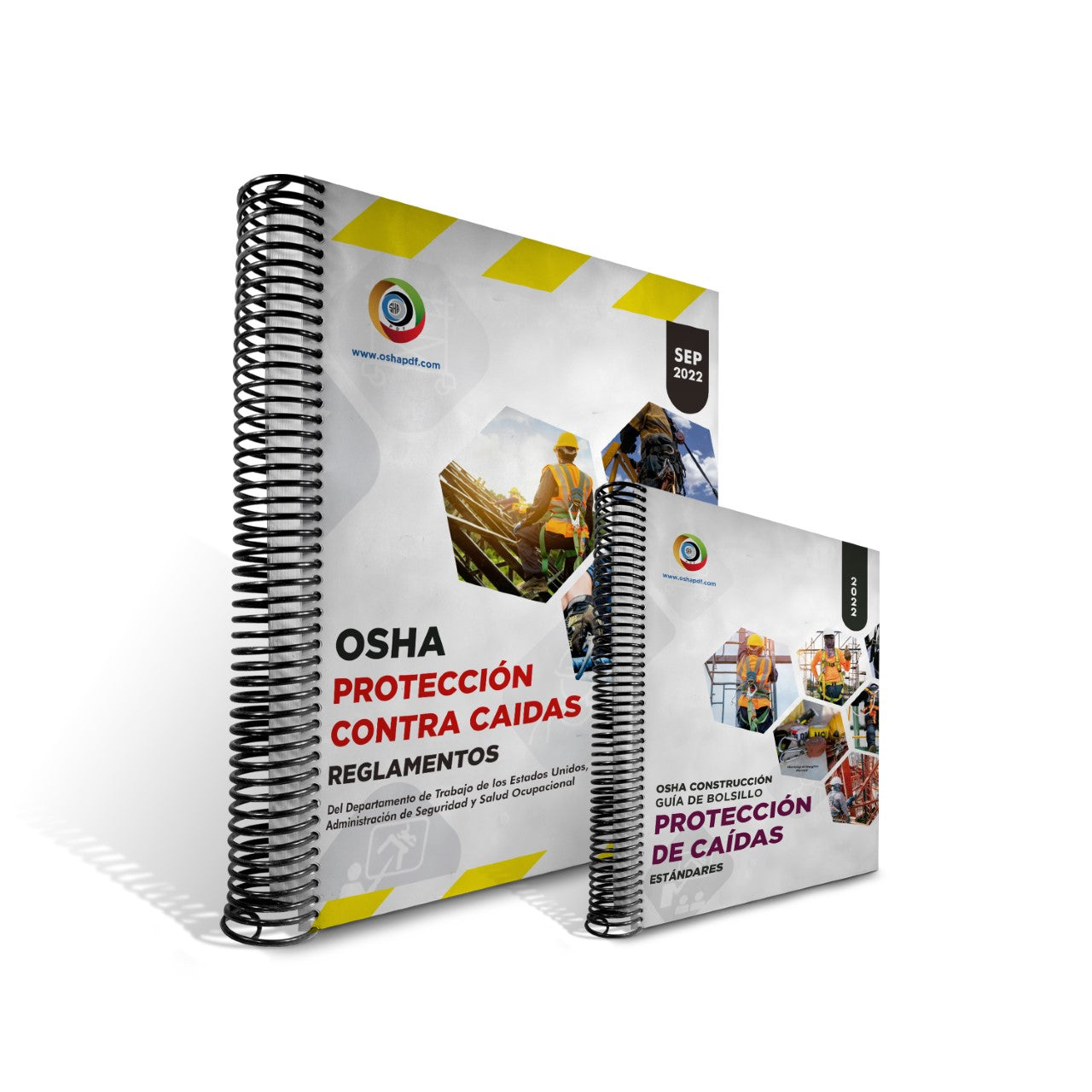 Spanish Fall Protection Regulations 2023 Book and Pocket Guide Combo