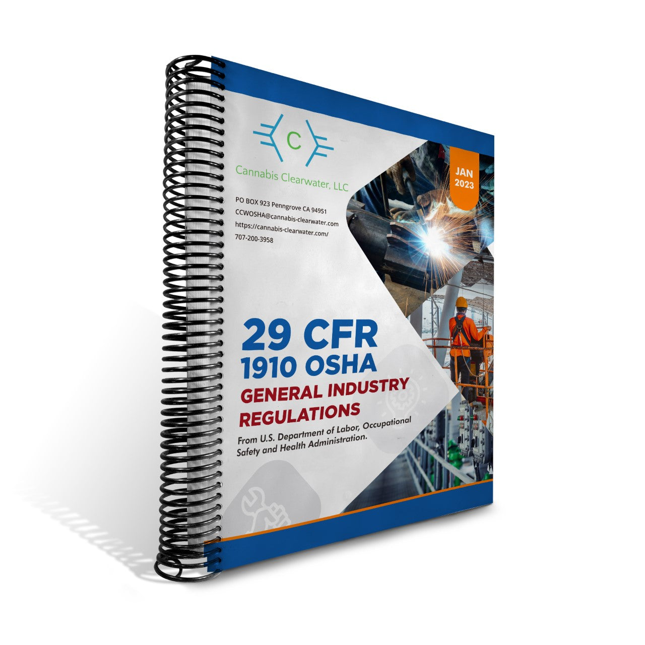 OSHA 1910 General Industry January 2023 Book - Cannabis Clearwater